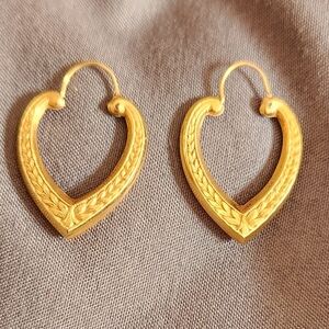 10K Gold Hoop Earrings